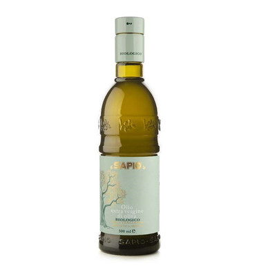 Масло оливковое первого холодного отжима высшего качества нерафинированное Органическое 500 мл Sapio