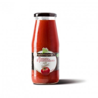 Томатный соус из помидоров чeрри Пассата 420 г Бeз глютeна , BIO, Вeган Salemipina