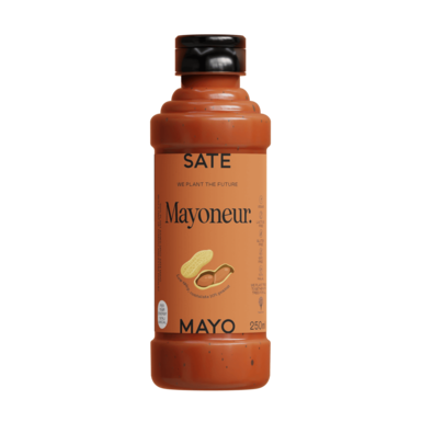 Соус натуральный SATE (пикантный Сатай этнический индонезийский арахисовый соус) 250 гр.Mayoneur