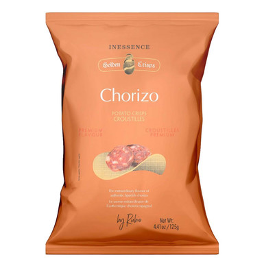 Картофельные чипсы Премиум со вкусом колбасок Чоризо и оливковым маслом без глютена 125 гр.Rubio