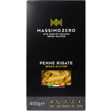 Паста Пенне из кукурузы и риса без глютена Massimo Zero 400г