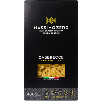 Паста Казаречче из кукурузы и риса без глютена Massimo Zero 400 г