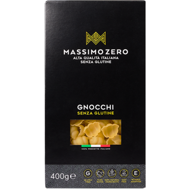 Паста Ньокко из кукурузы и риса без глютена Massimo Zero 400 г