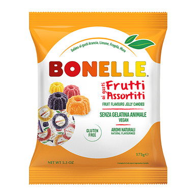 Мармелад Фруктовое ассорти Bonelle 175 г Без Глютена