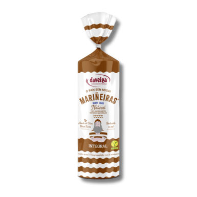 Галеты MARIÑEIRAS цельнозерновые с оливковым маслом экстра верджин 200г