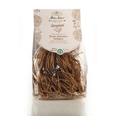 Паста из гречихи Спагетти БИО Pasta Natura 250г
