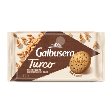 Печенье цельнозерновое Turco Galbusera 400г
