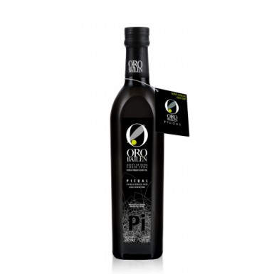 Оливковое масло первого холодного отжима премиум Оро Байлен Пикуал 500 мл 0,12% кислотность