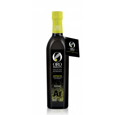 Оливковое масло первого холодного отжима премиум Оро Байлен Арбекина 500 мл 0,14% кислотность