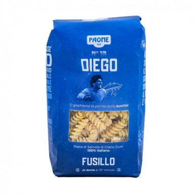 Паста из твердых сортов пшеницы 100% итальяно Фузилли 500 гр. № 10 Diego