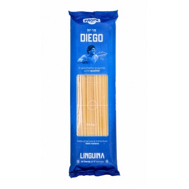 Паста из твердых сортов пшеницы 100 % итальяно Лингвини 500 гр.№ 10 Diego