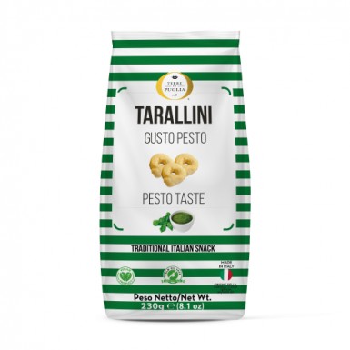 Тараллини классические с Песто и оливковым маслом экстра верджин 230 гр.Terra di Puglia